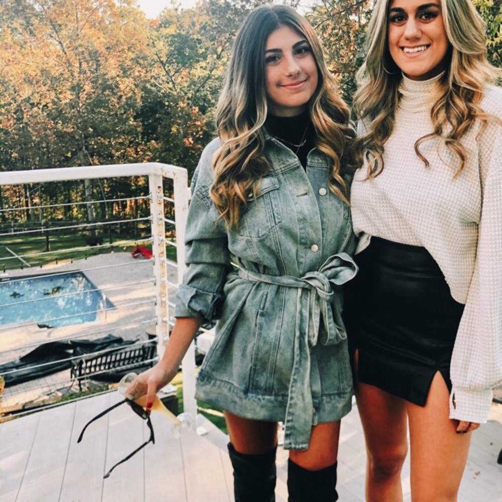 Denim jacket/dress from Pinkyotto boutique